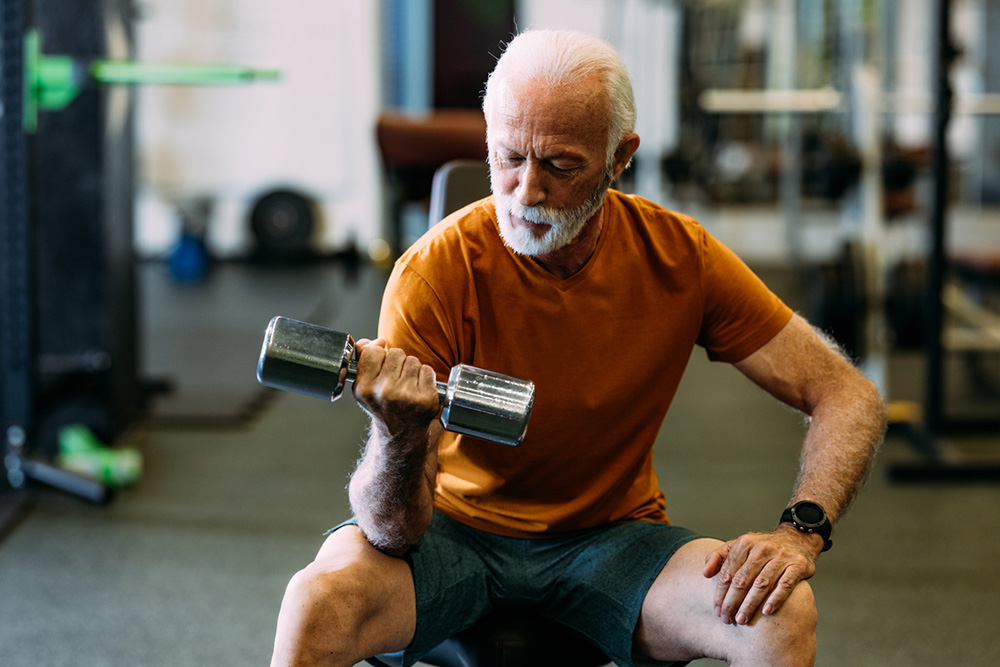 Reinforcing muscle longevity through light, nutrient-dense activity patterns